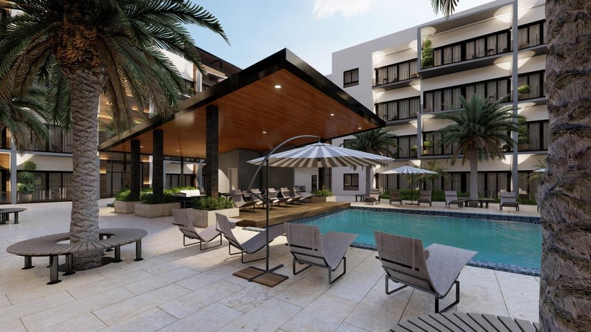 apartamentos - Proyecto en venta Punta Cana #23-1101 dos dormitorios, ascensor, seguridad.
 9