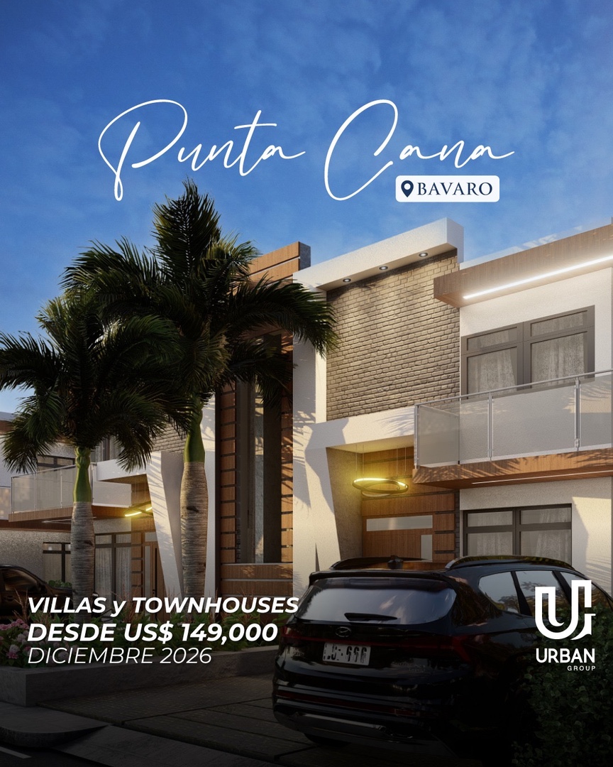 casas vacacionales y villas - Proyecto de Villas y Townhouses p
RESERVA CON US$ 1,000
10% EN 15 DIAS
10% EN 60 1