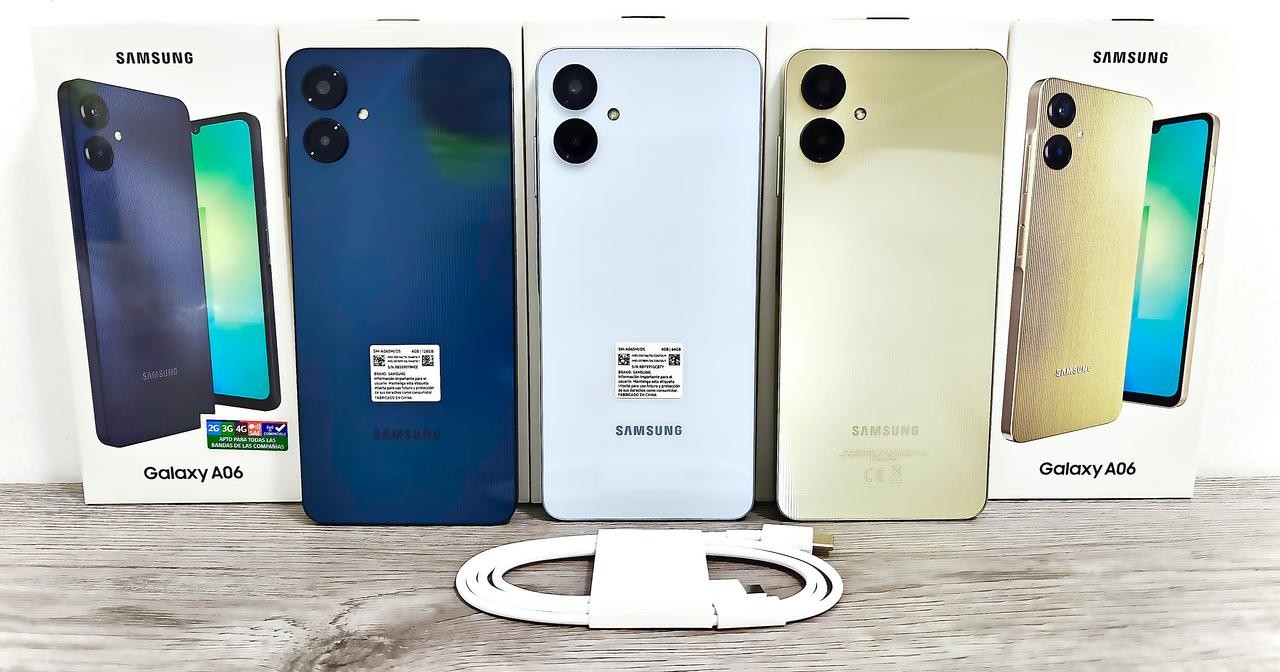 celulares y tabletas - SAMSUNG GALAXY A06 DE 128GB NUEVO DE CAJA #DESBLOQUEADO

