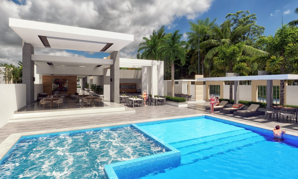 apartamentos - Apartamento en Alquiler en el Residencial Jardines III
Ubicado en Punta Cana

