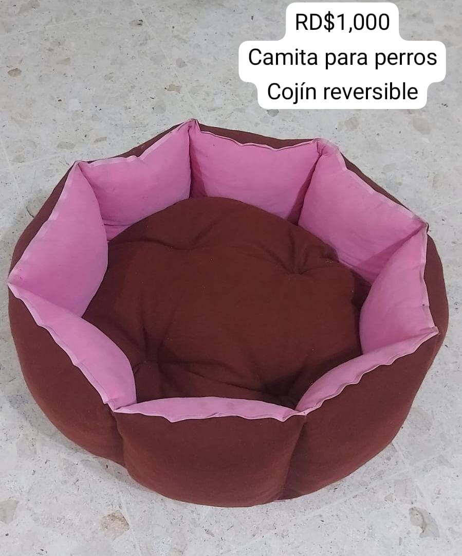 animales y mascotas - CAMITA PARA PERRROS, COJIN REVERSIBLE