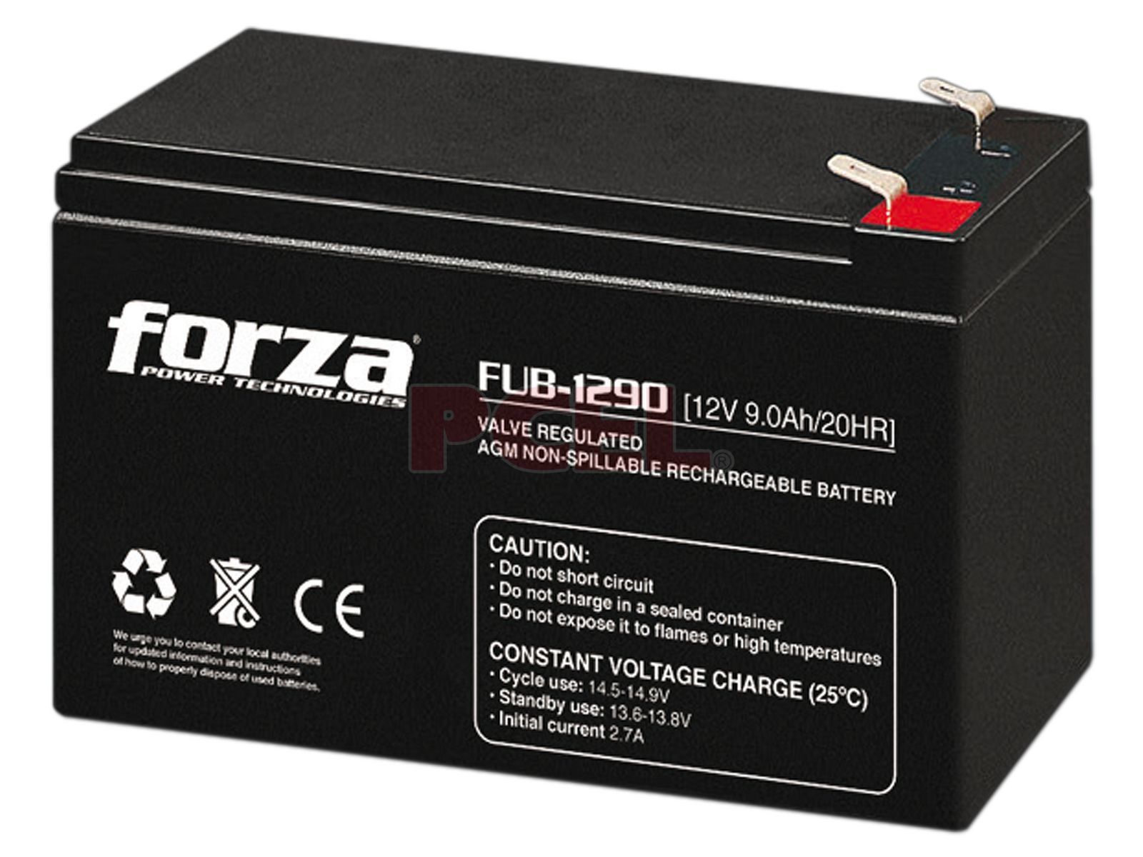 computadoras y laptops - BATERIA FORZA - 12V - 9AH