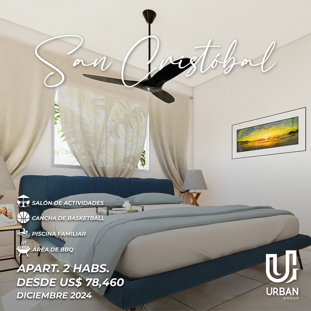 apartamentos - Apartamentos de 2 Habitaciones desde US$78,460 en San Cristobal 4