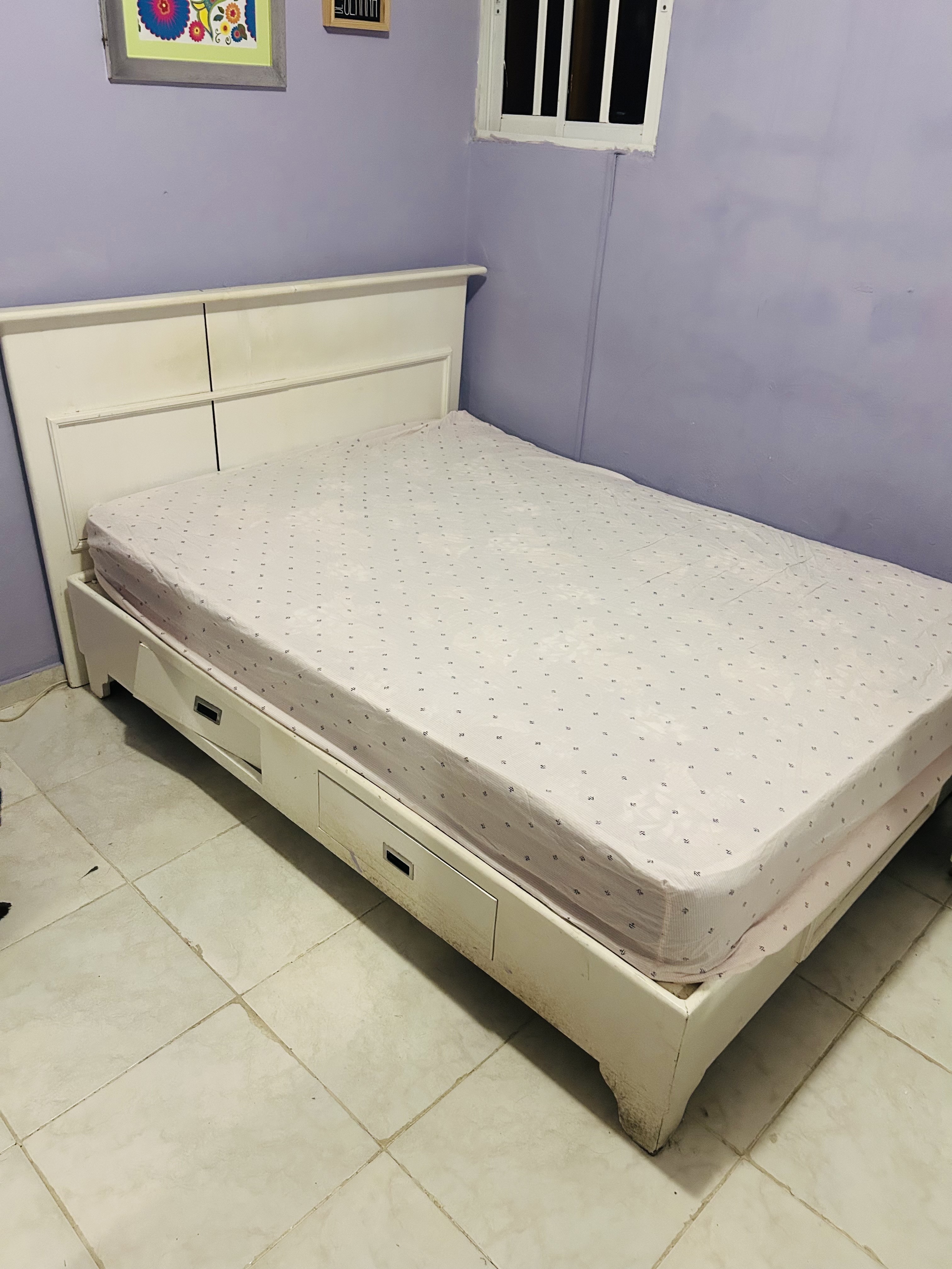 muebles y colchones - vendo cama con colchón  4