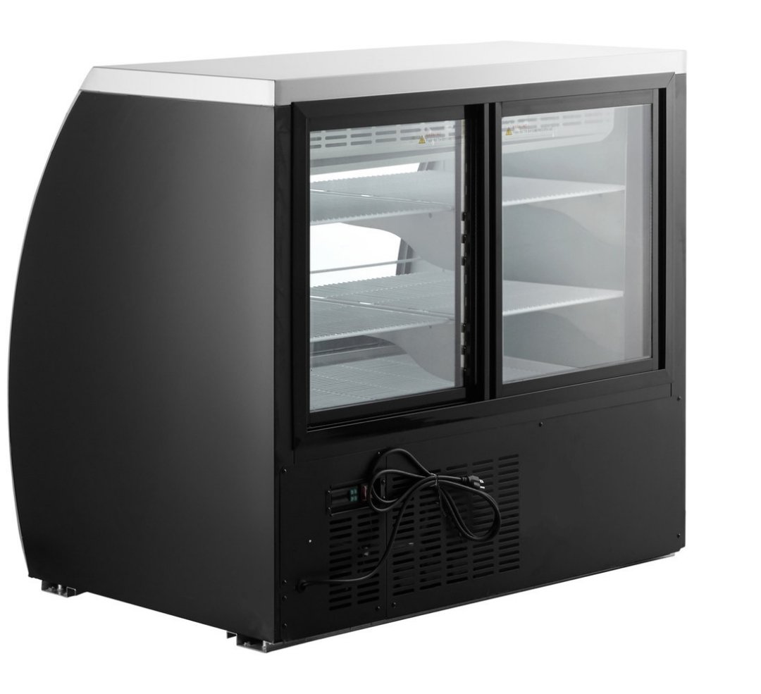 equipos profesionales - Freezer exhibidor de embutidos Deli-Case NUEVO cristal curvado  2