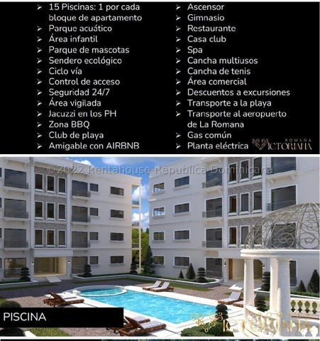 apartamentos - Proyecto en venta La Romana #23-1284 tres dormitorios, terraza y jacuzzi privado 6