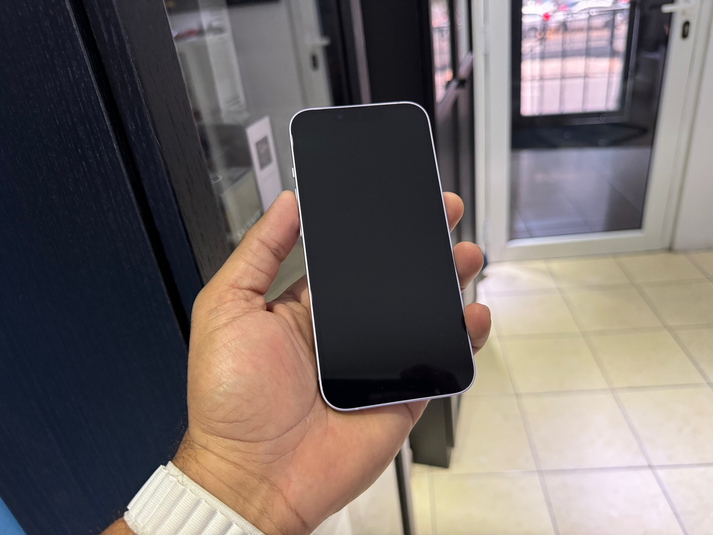 celulares y tabletas - iPhone 14 Regular 128GB Purple Nuevo, Desbloqueado, RD$ 35,995 NEG 1