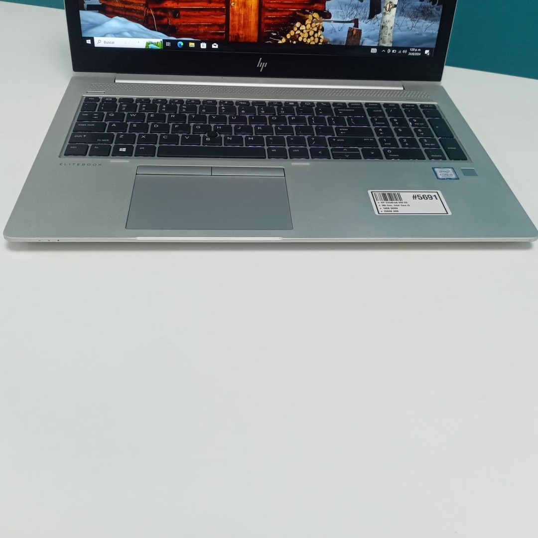 computadoras y laptops - Laptop, HP EliteBook 850 G5 / 8th Gen, Intel Core i5 / 16GB DDR4 / 256GB SSD

RE 5