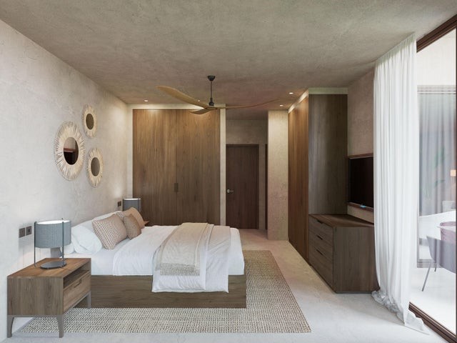 apartamentos - Proyecto en venta Punta Cana #23-1166 un dormitorio, parqueo cubierto, piscina.
 3