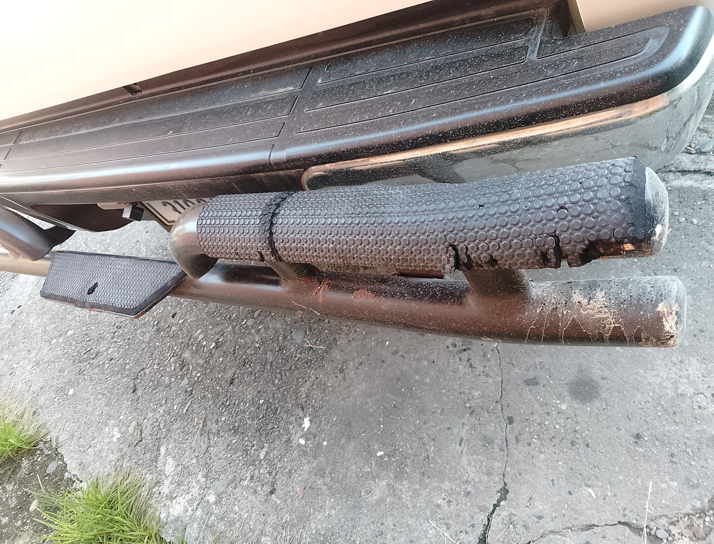 accesorios para vehiculos - Defensa trasera en hierro