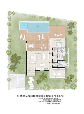 casas - Proyecto en venta La Romana #22-634 dos Hab. jardín privado, seguridad.
 5