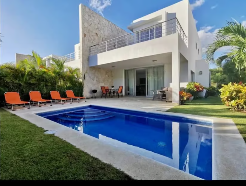 casas vacacionales y villas - Villa playa nueva en venta 