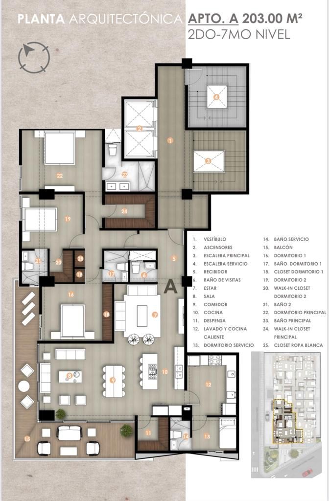 apartamentos - Apartamentos en construcción, torre de lujo en Gurabo, Santiago 8