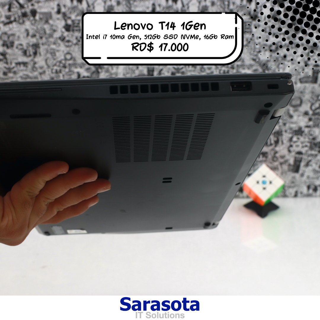 computadoras y laptops - Lenovo ThinkPad T14s 1Gen i7, 512Gb, 16Gb RAM, W11 4