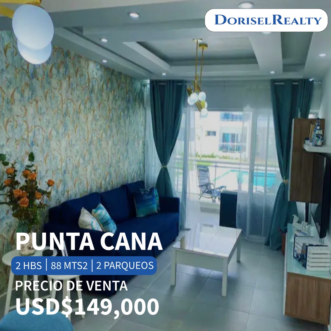 apartamentos - VENTA DE MARAVILLOSO APARTAMENTO EN PUNTA CANA