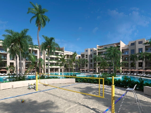apartamentos - Proyecto en venta Punta Cana #23-1166 un dormitorio, parqueo cubierto, piscina.
 4