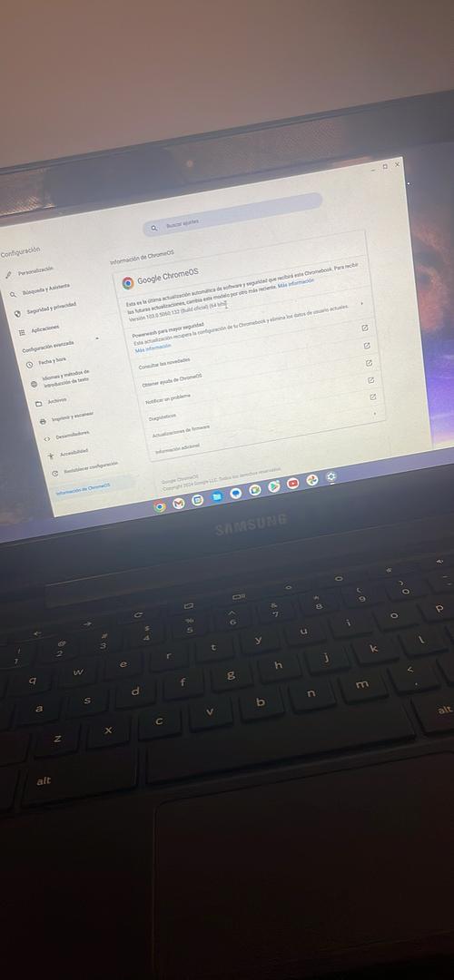 computadoras y laptops - Chromebook Samsung 64bits 3