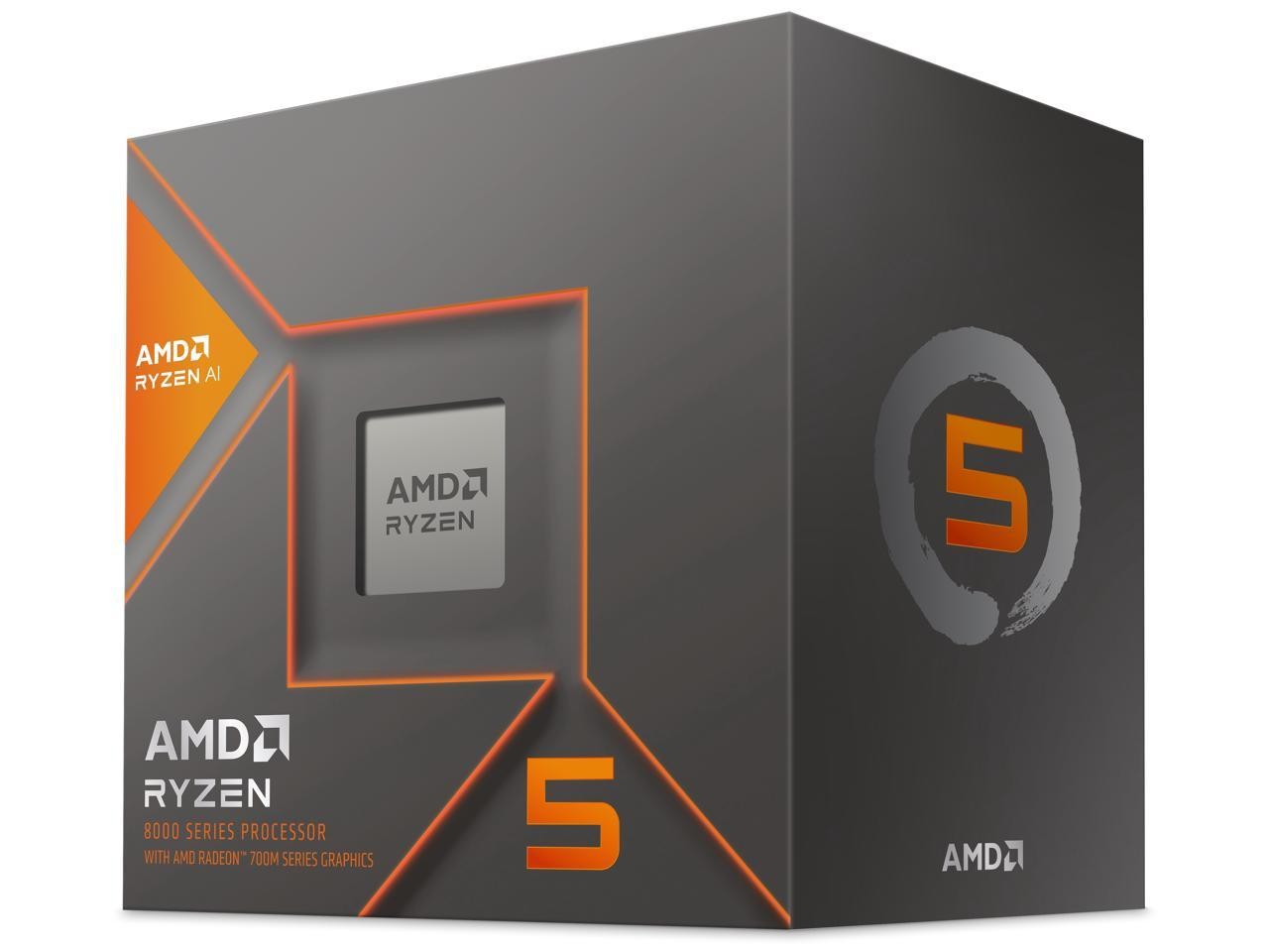 accesorios para electronica - Procesador AMD Ryzen 5 8600G 6-Core 4.3 GHz Socket AM5 65W AMD Radeon 760M