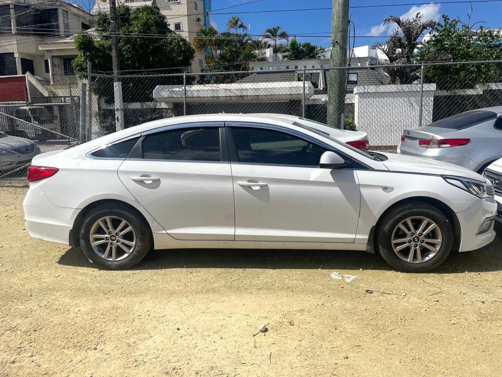 carros - HYUNDAI SONATA 2017 BLANCO