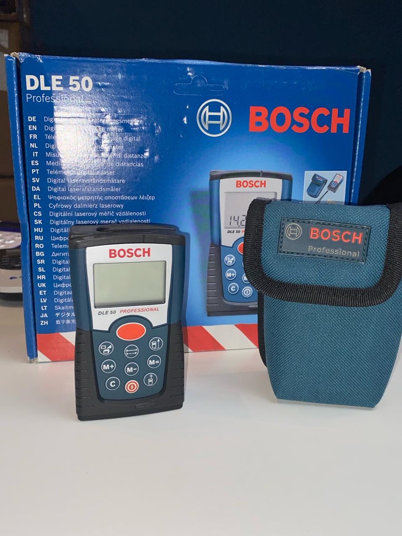 equipos profesionales - Medidor Láser de Distancias Profesional. BOSCH DLE 50