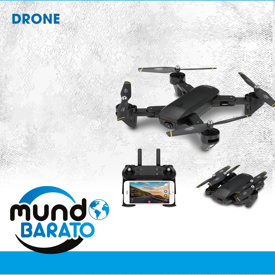 otros electronicos - Drone DM97 plegable con camara HD