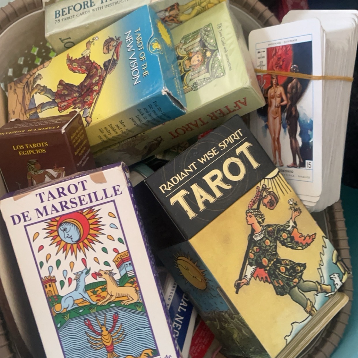 arte y antigüedades - CARTAS DE TAROT, Amplia variedad  nuevos y USADOS,