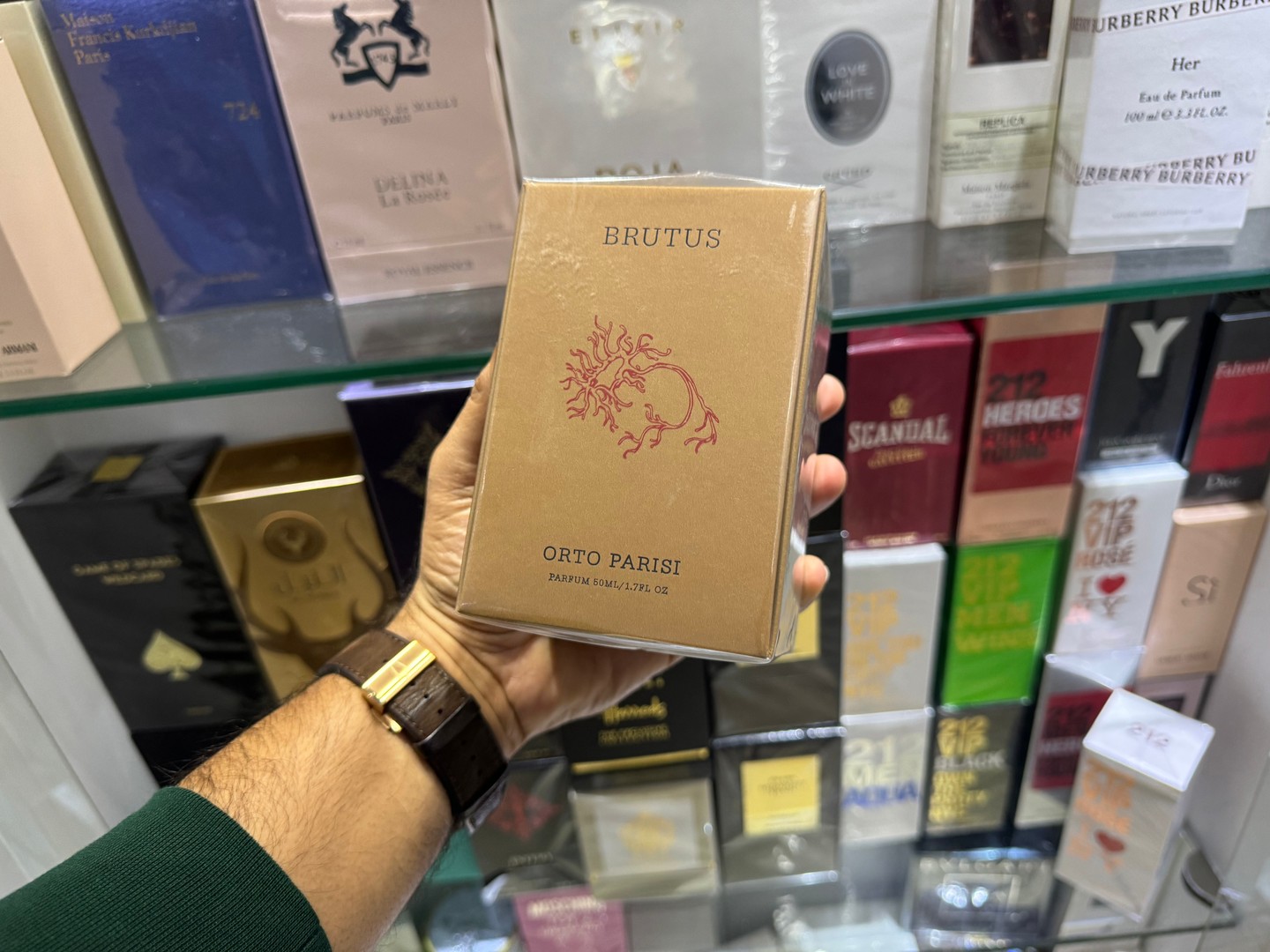 joyas, relojes y accesorios - Perfume BRUTUS Orto Parisi PARFUM 50ML - Nuevos, Originales $ 14,500 NEG