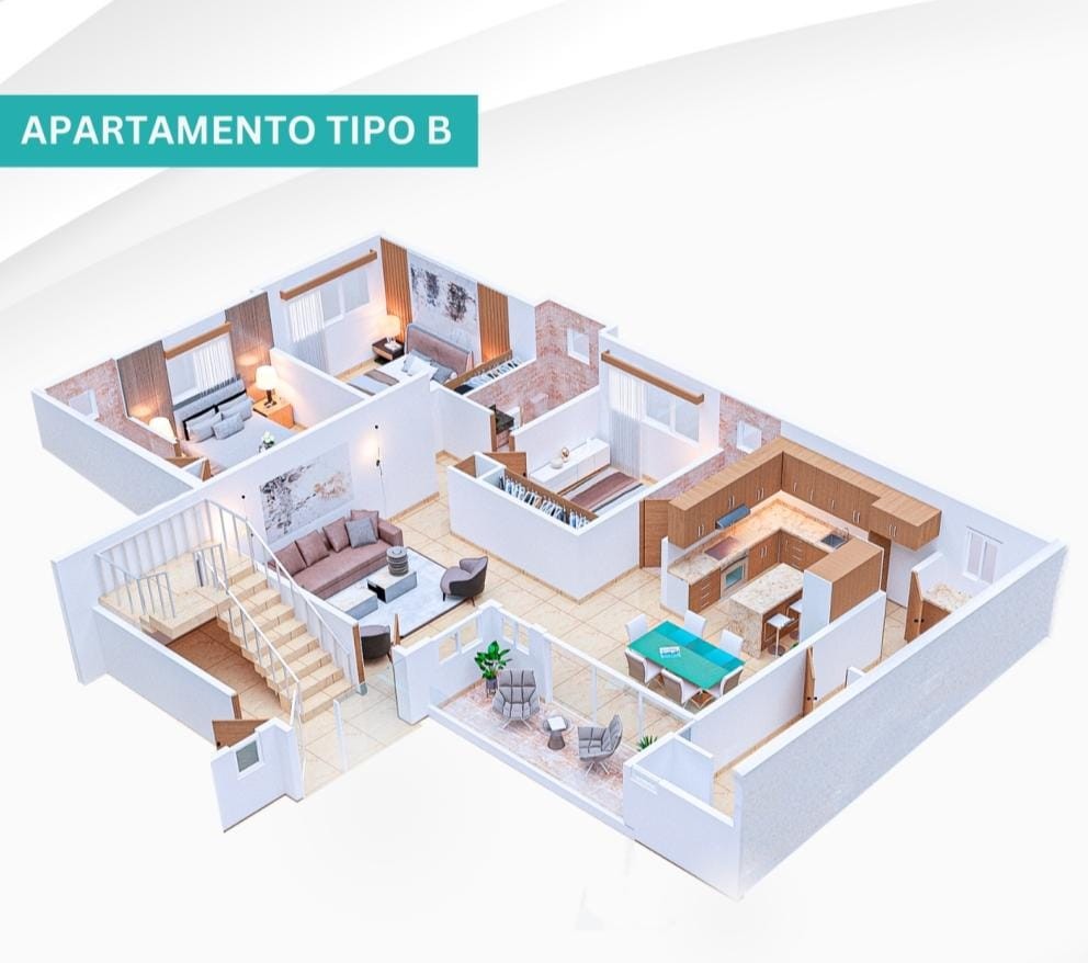 apartamentos - BELLAS RESIDENCES I - LLANOS DE GURABO, SANTIAGO DE LOS CABALLEROS. 4