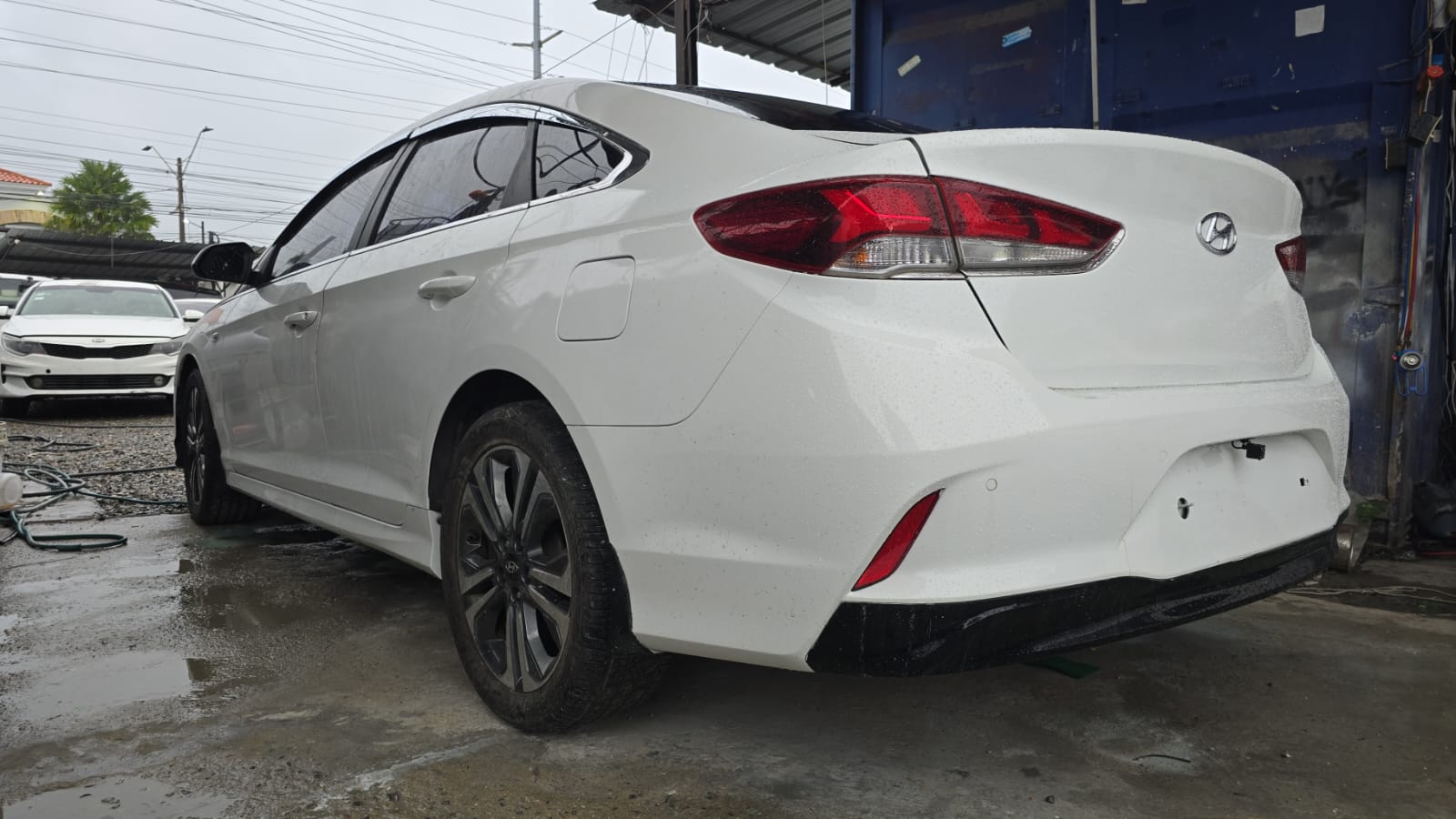 carros - HYUNDAI SONATA NEW RISE 2018 BLAN DESDE: RD$700MIL 6