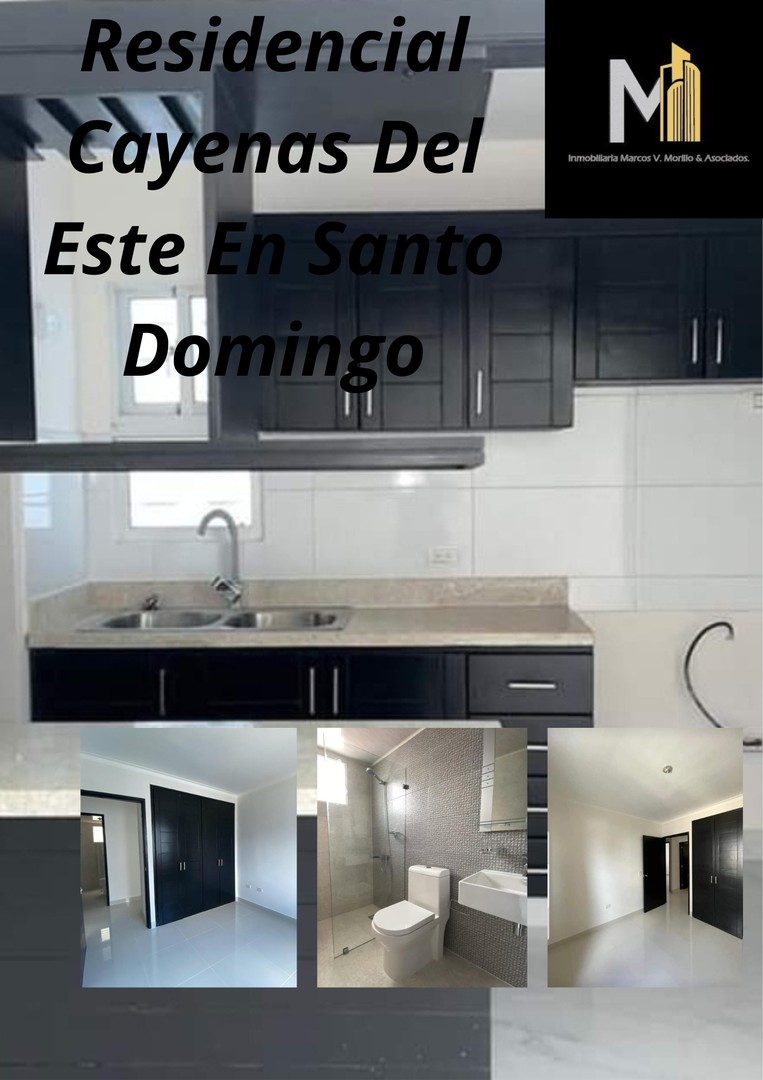 apartamentos - vendo apartamento en santo domingo este