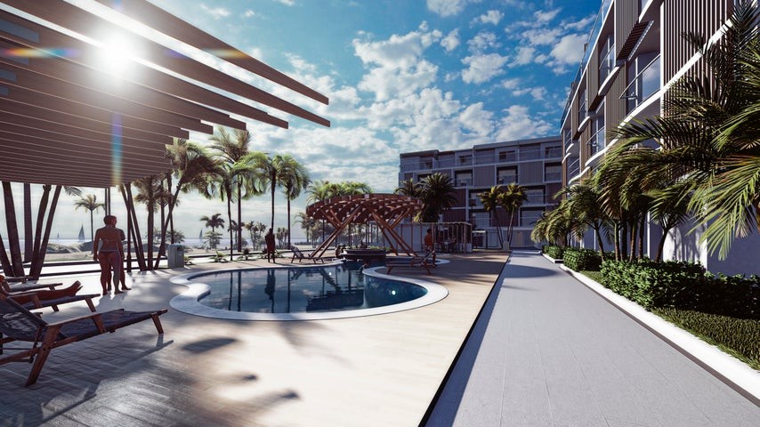 apartamentos - Proyecto en venta Punta Cana # 22-3644 tres dormitorios, ascensor, piscina.
 3