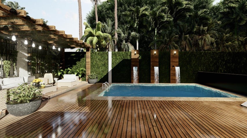 apartamentos - Proyecto en venta Punta Cana #24-70 dos dormitorios, piscina, ascensor, Gym. 1