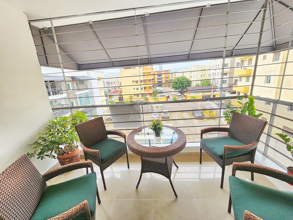 apartamentos - APARTAMENTO TERRAZA PRIVADA EL EDEN SANTIAGO 4