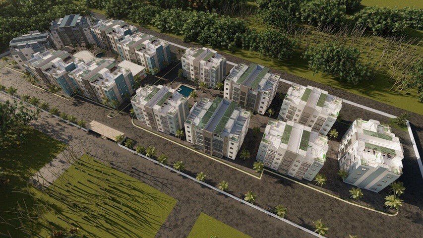 apartamentos - Proyecto en venta Punta Cana #24-1465 un dormitorio, 1.5 baños, piscina, balcón. 6