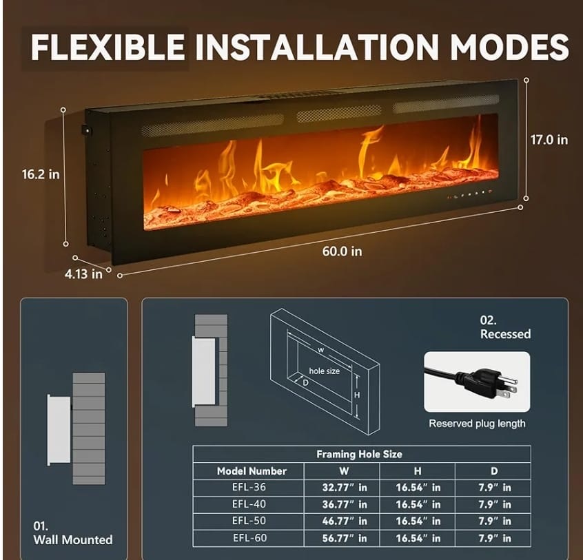 decoración y accesorios - Chimenea Empotrada  1