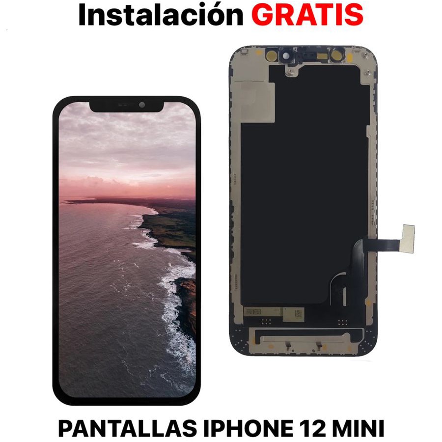 celulares y tabletas - Pantalla de iPhone 12 mini