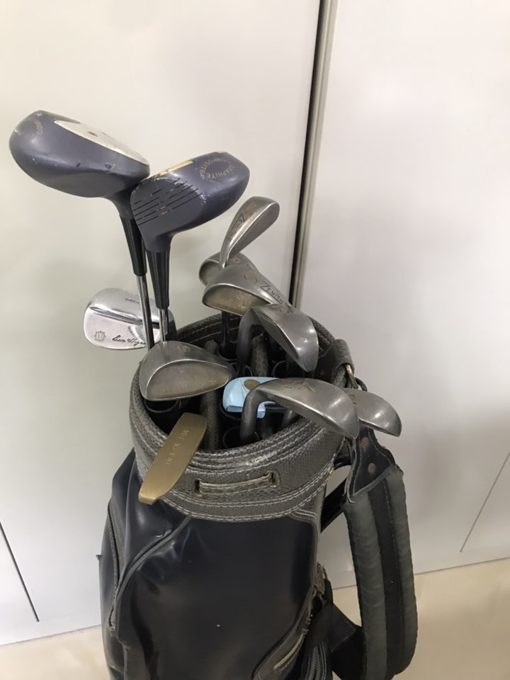 deportes - Bolsa y 12 palos de Golf 🏌️‍♂️ usados por solo 13,499.99 0