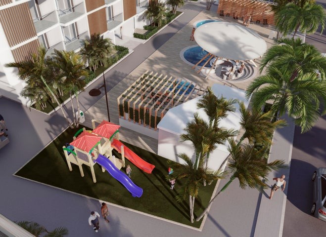 apartamentos - Proyecto en venta Punta Cana # 22-3644 tres dormitorios, ascensor, piscina.
 5