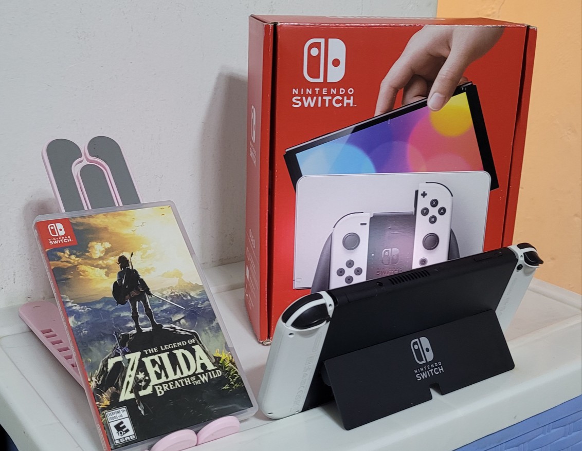 consolas y videojuegos - Nintendo Switch Oled Nuevo Completo Con un juego Fisico 1