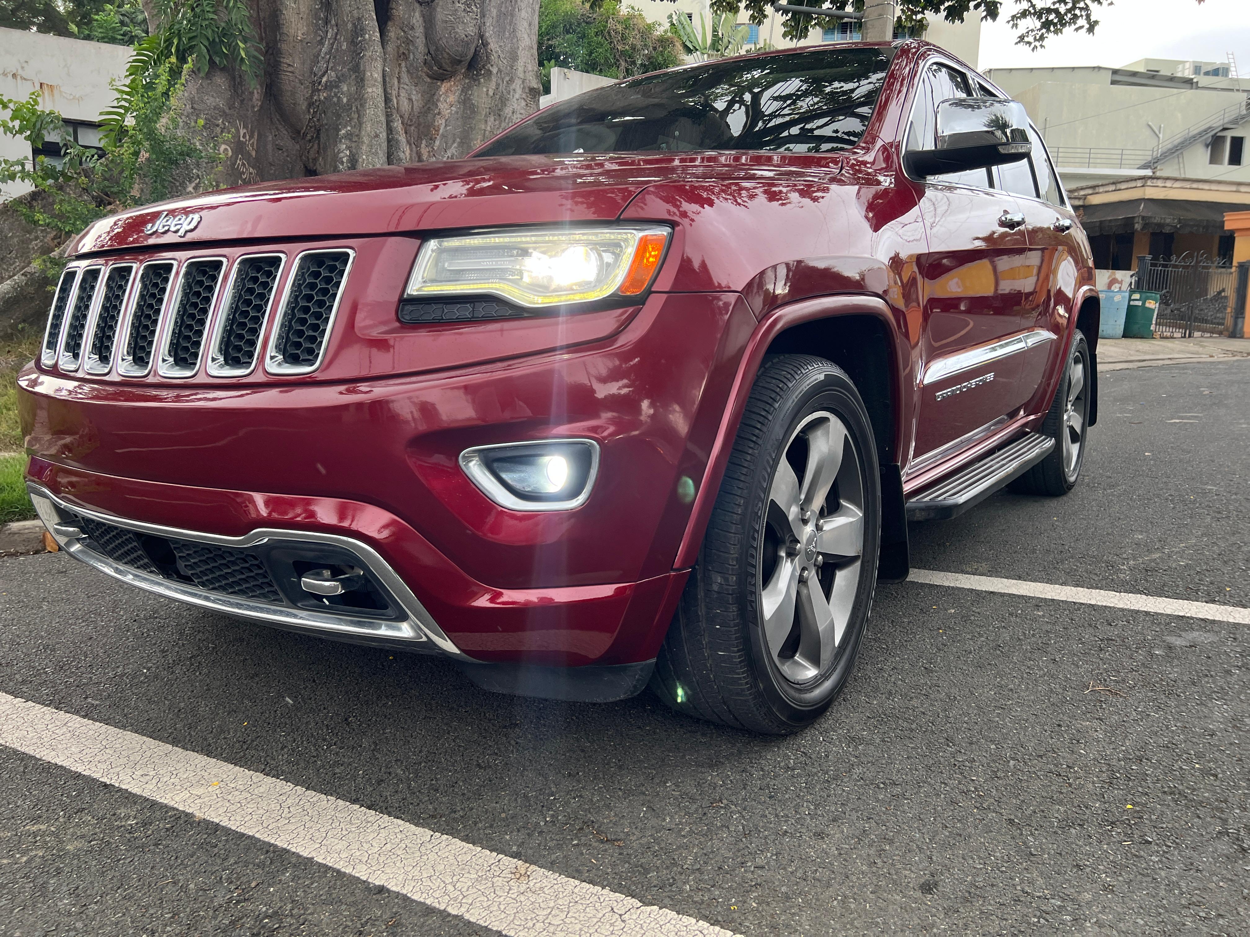 jeepetas y camionetas - Jeep Gran cherokee overland 2014 