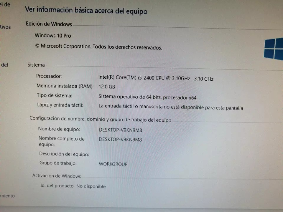 computadoras y laptops - VENDO COMPUTADORA USADA RD$15,000 1