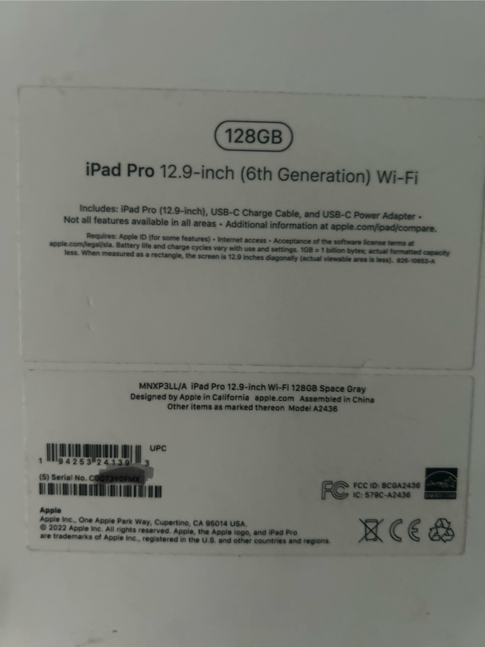 celulares y tabletas - IPad Pro 12.9 de 6th generación M2 de 128 y 256gb 4