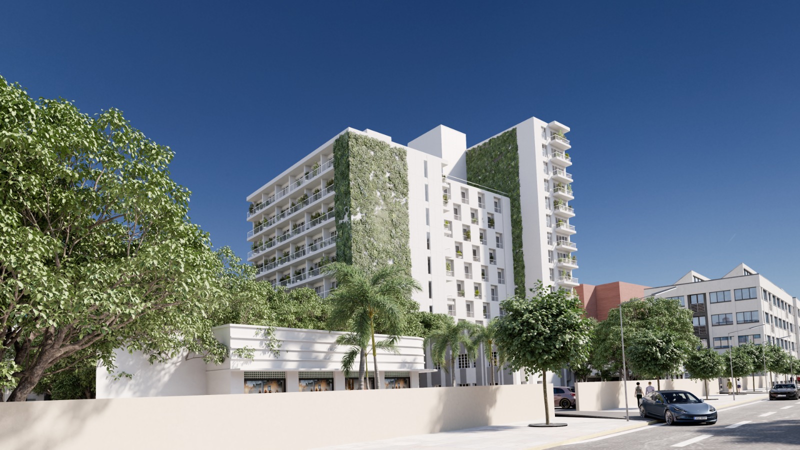 apartamentos - EDIFICIO RESIDENCIAL CON ARQUITECTURA CONTEMPORANEA EN SANTO DOMINGO. 3