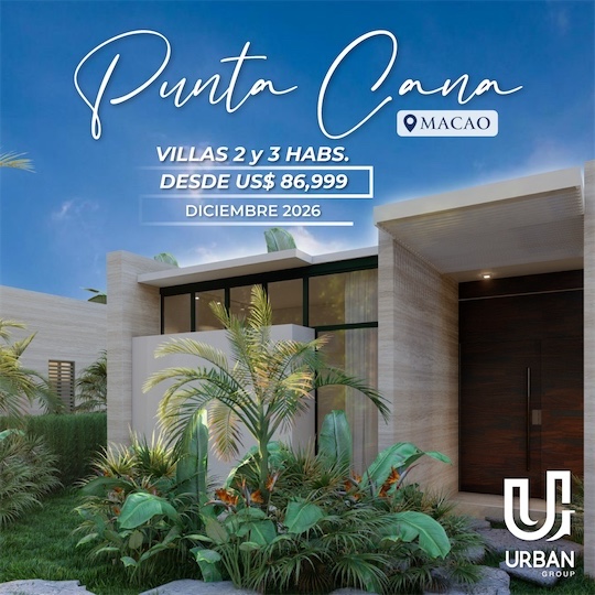 casas vacacionales y villas - PUNTA CANA - Villas 2 y 3 habs.