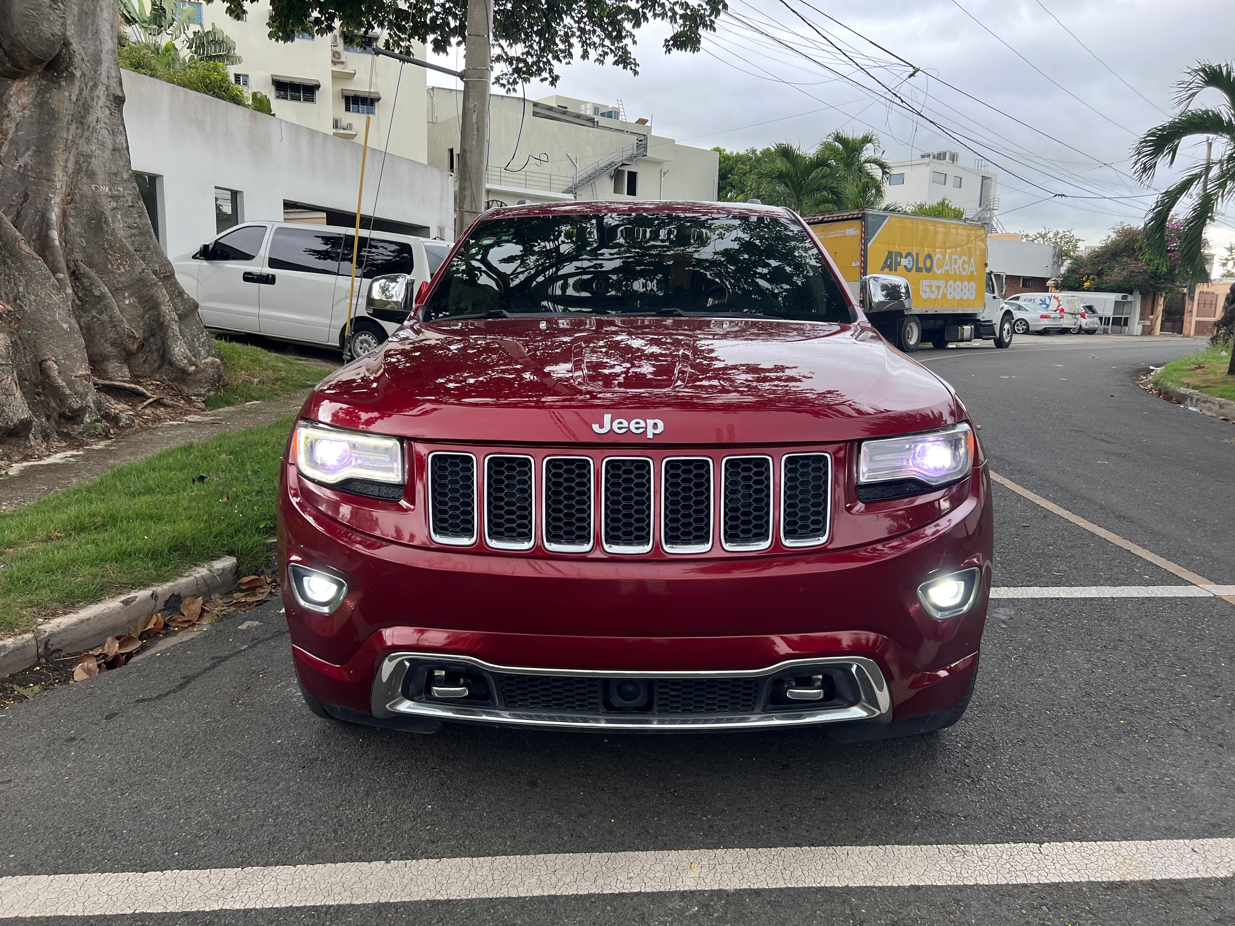 jeepetas y camionetas - Jeep Gran cherokee overland 2014  1