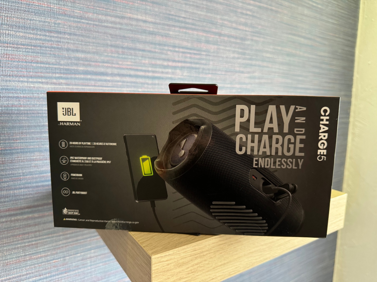 camaras y audio - Bocina inalámbrica JBL Charge 5 Nuevo Sellado, Original $ 10,300 NEG 1