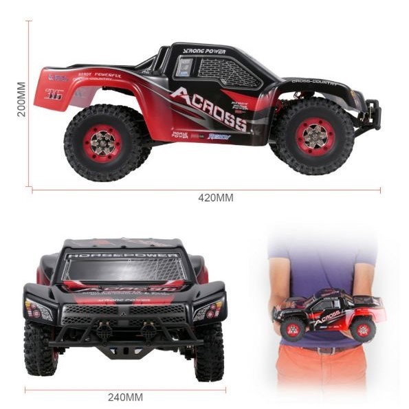 hobby y coleccion - Wltoys 12423 1/12 4WD RTR RC Car 50km/h Carro a control 2