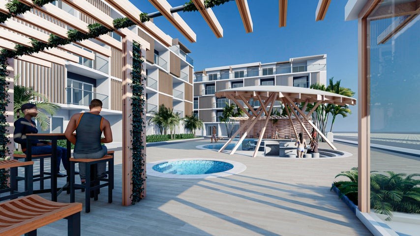 apartamentos - Proyecto en venta Punta Cana # 22-3644 tres dormitorios, ascensor, piscina.
 7