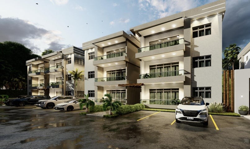 apartamentos - Proyecto en venta Punta Cana #24-70 dos dormitorios, piscina, ascensor, Gym. 5