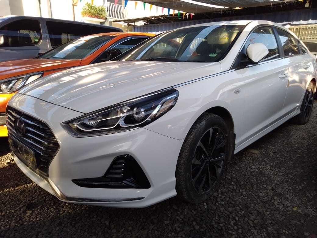 carros - HYUNDAI SONATA LF 2019 BLANCO 1